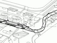 Side Curtain Airbag and Power Outlet Diagram for 2005 Chrysler 300 Limited 3.5 V6 GAS