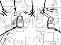 Engine Compartment Components Diagram for 2005 Dodge Durango  4.7 V8 GAS