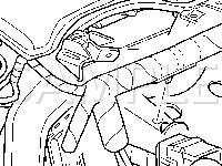 Instrument Panel Connections Diagram for 2005 Dodge Grand Caravan  3.3 V6 GAS