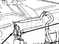Right Front Body Diagram for 2005 Dodge Grand Caravan  3.3 V6 GAS