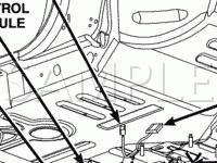 Control Modules and Switches Diagram for 2005 Dodge Neon SXT 2.0 L4 GAS
