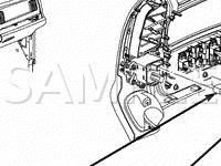 Instrument Panel Components Diagram for 2005 Dodge RAM 1500 Pickup  3.7 V6 GAS