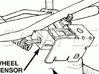 Rear Wheel Speed Sensor Connector Diagram for 2005 Dodge RAM 1500 Pickup  5.7 V8 GAS