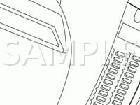 Instrument Panel Components Diagram for 2005 Dodge Sprinter 2500  2.7 L5 DIESEL