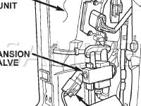 Rear A/C Heater Unit Connector Diagram for 2005 Chrysler Town & Country  3.8 V6 GAS