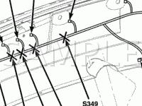 Lighting and Park Assist Sensors Diagram for 2006 Chrysler 300  2.7 V6 GAS