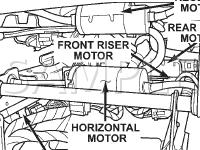 Memory Seat Mirror Module/Seat Motors Diagram for 2006 Dodge Caravan SE 3.3 V6 FLEX