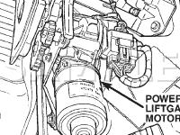 Power Liftgate System Diagram for 2006 Dodge Caravan  3.3 V6 GAS