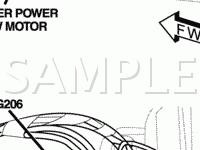 Door Components Diagram for 2006 Chrysler Crossfire SRT-6 3.2 V6 GAS