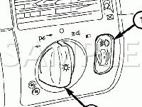 Instrument Panel Diagram for 2006 Chrysler Crossfire  3.2 V6 GAS