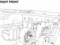 Engine Compartment Components Diagram for 2006 Dodge Durango SXT 4.7 V8 GAS