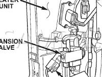 HVAC Components Diagram for 2006 Dodge Grand Caravan  3.3 V6 FLEX