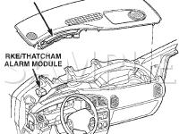 Instrument Panel Components Diagram for 2006 Dodge Grand Caravan  3.3 V6 GAS