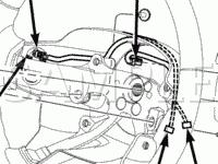 Steering, Radio, and Airbags Diagram for 2006 Jeep Grand Cherokee Overland 5.7 V8 GAS