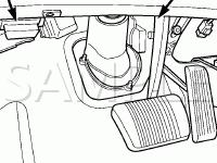 Brake Lamp Switch Diagram for 2006 Chrysler Pacifica Limited 3.5 V6 GAS