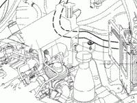 Engine Compartment Diagram for 2006 Chrysler PT Cruiser GT 2.4 L4 GAS