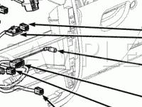 Instrument Panel Diagram for 2006 Chrysler PT Cruiser  2.4 L4 GAS