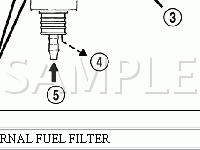 Fuel System Diagram for 2006 Dodge RAM 1500 ST 4.7 V8 FLEX