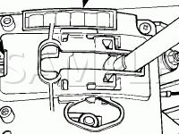 Autostick Components Diagram for 2006 Chrysler Sebring  2.4 L4 GAS