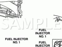 Engine Compartment Components Diagram for 2006 Dodge Sprinter 2500  2.7 L5 DIESEL