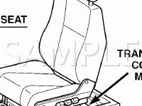 Transmission Control Module Diagram for 2006 Dodge Sprinter 2500  2.7 L5 DIESEL