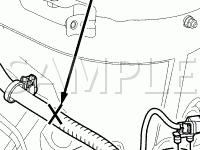 Engine Compartment Diagram for 2007 Dodge Caliber R/T 2.4 L4 GAS