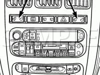 Instrument Panel Diagram for 2007 Chrysler Town & Country LX 3.3 V6 GAS
