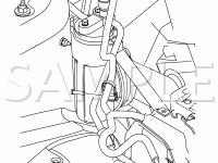 Engine Compartment Diagram for 2007 Chrysler Town & Country Limited 3.8 V6 GAS