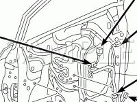 Passenger Door Components Diagram for 2007 Chrysler Town & Country Limited 3.8 V6 GAS