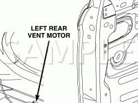Door Components Diagram for 2007 Chrysler Town & Country LX 3.3 V6 GAS