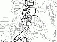 Engine Compartment Diagram for 2007 Dodge Charger  2.7 V6 GAS