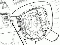Steering Wheel Diagram for 2007 Dodge Dakota Laramie 4.7 V8 FLEX