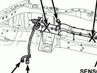 Front of Vehicle Diagram for 2007 Dodge Durango SLT 5.7 V8 GAS