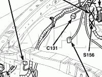 Front Body Components Diagram for 2007 Dodge RAM 1500 SLT 4.7 V8 GAS