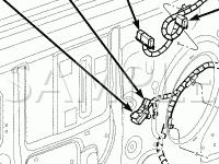 Door Components Diagram for 2007 Dodge RAM 3500 Laramie 6.7 L6 DIESEL