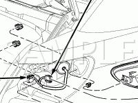 Right Tail Lamp Diagram for 2007 Chrysler Sebring Limited 2.4 L4 GAS