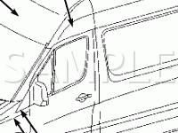 Body Components Diagram for 2007 Dodge Sprinter 3500  3.0 V6 DIESEL