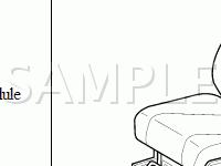 Seat Components Diagram for 2007 Dodge Sprinter 2500  3.5 V6 GAS