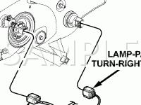 Front Body Components Diagram for 2008 Dodge Caliber SXT 2.0 L4 GAS