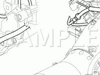 Engine Compartment Diagram for 2008 Dodge Charger SE 3.5 V6 GAS
