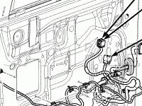 Door Components Diagram for 2008 Dodge Dakota TRX4 3.7 V6 GAS