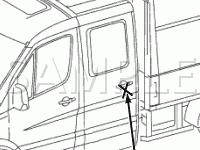 Body Components Diagram for 2008 Dodge Sprinter 3500  3.0 V6 DIESEL