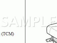 Seat Components Diagram for 2008 Dodge Sprinter 3500  3.0 V6 DIESEL