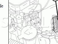 Engine Compartment Diagram for 2008 Dodge Sprinter 3500  3.5 V6 GAS