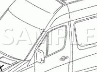 Front Body Components Diagram for 2008 Dodge Sprinter 2500  3.5 V6 GAS