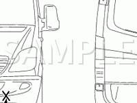 Rear Body Components Diagram for 2008 Dodge Sprinter 2500  3.5 V6 GAS