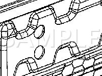 Engine Compartment Diagram for 2008 Chrysler Town & Country Touring 3.8 V6 GAS