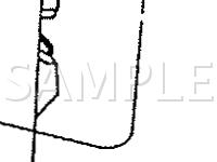 Door Splices  Diagram for 1989 Plymouth Acclaim  2.2 L4 GAS