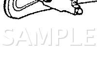 Engine Compartment Splices  Diagram for 1989 Dodge Spirit  2.5 L4 GAS