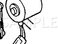 RH Front Corner Of Engine Compartment  Diagram for 1989 Plymouth Acclaim LX 3.0 V6 GAS